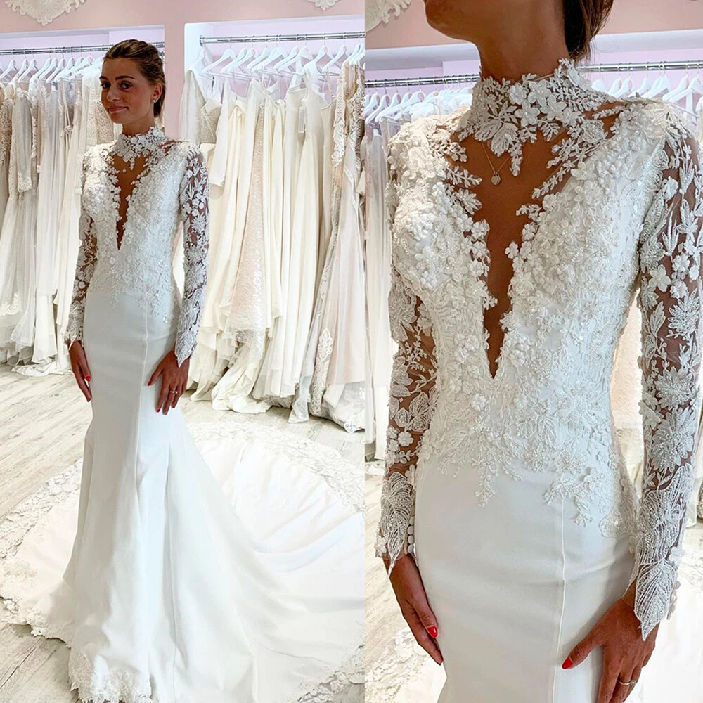 wedding dress long sleeve