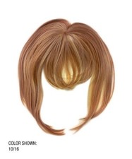 NEW Lord  Cliff 100 Human Hair Clip In SeSe Bangs Like Hair Couture Feather