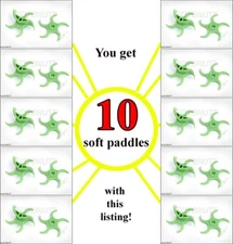 TEN Soft Flexible Paddles Tippmann Cyclone Sprockets A5 X7 UPGRADE QTY 10