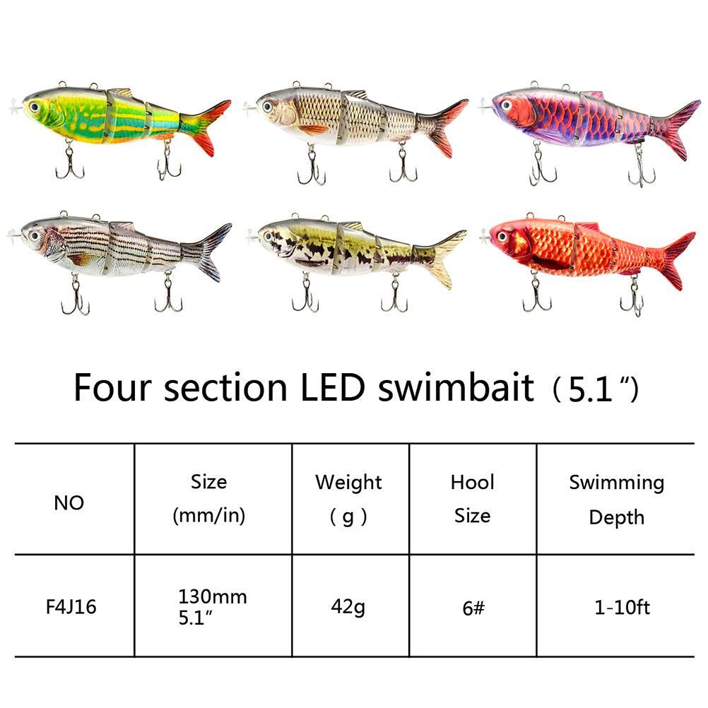 Animated Lures Light Weight Fishing Electric Lures For Saltwater eBay