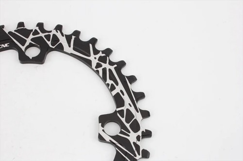 MTB Bicycle 104BCD Chainrings 32 34 36 38T Sprocket Narrow Wide Chain Wheel - Picture 15 of 19