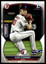 2023 Bowman Draft #BD-79 Alex Clemmey 1st Bowman
