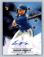 2024 Topps Series 2 Spencer Horwitz Baseball Stars Auto Gold /50
