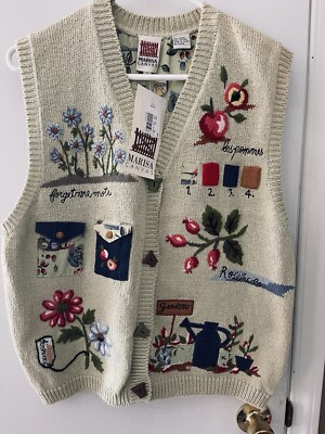 Veste Brodée Marisa Christ Ivory - Taille 2X, Style Blazer Floral | Occasion Très Bon état