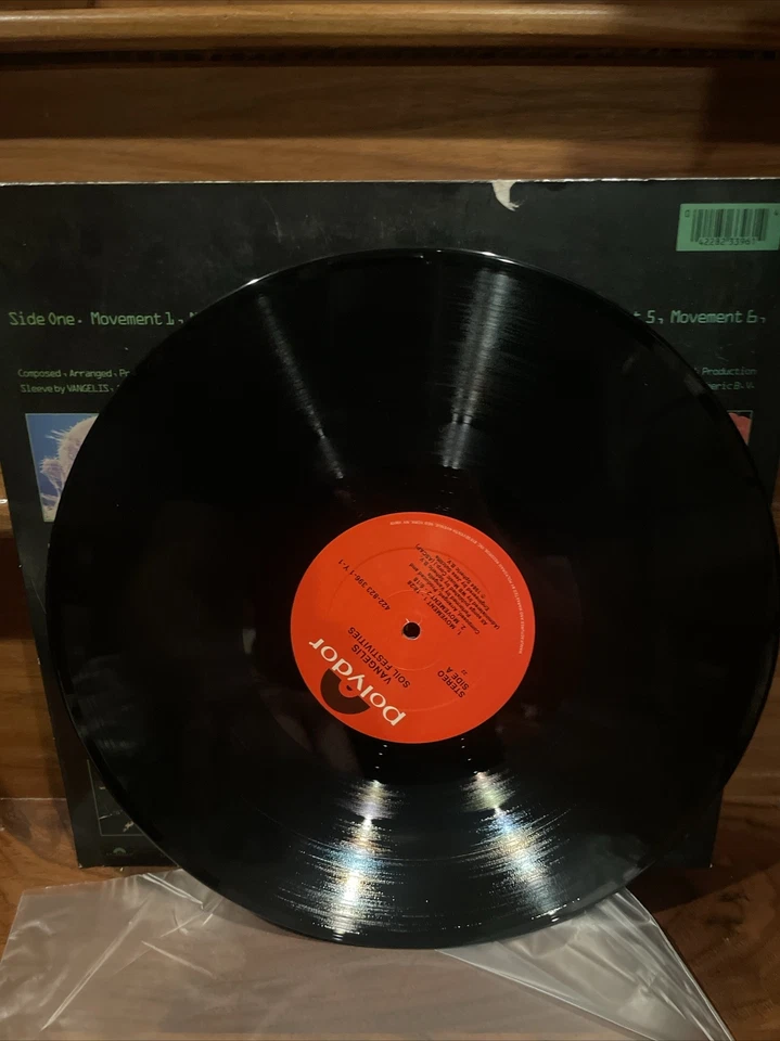 Vangelis - Soil Festivities - Used Vinyl Record - F6999z Foto 4 de 4