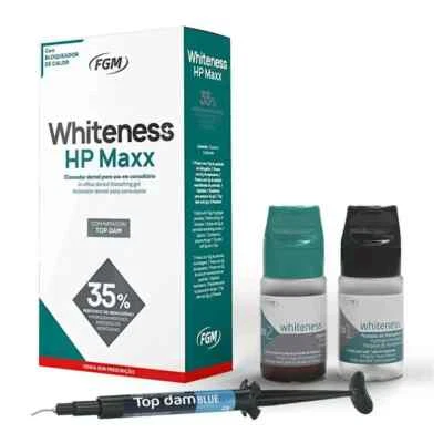 FGM Whiteness HP Maxx One Patient Kit Tooth Whitening Cream Paste 1 PATIENT KIT