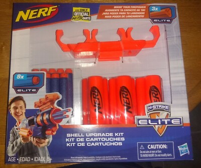 Shellstrike Inside Nerf E3461 N-Strike Elite Shell Upgrade Kit Trilogy Shellstrike, NEW ...