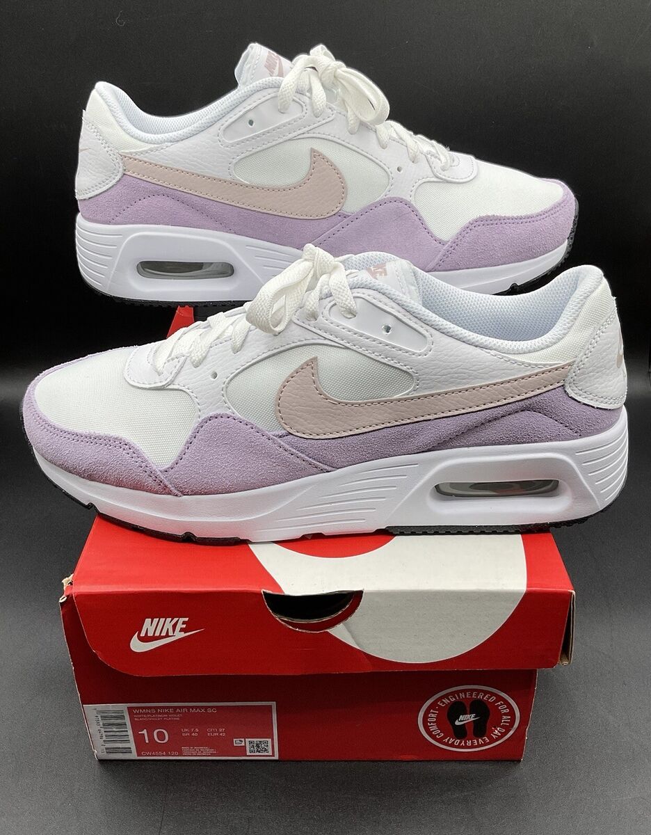Nike Air Max SC White Platinum Violet Size 10 WMNS BRAND NEW Nike Air Max SC White Platinum Violet Size 10 WMNS BRAND NEW