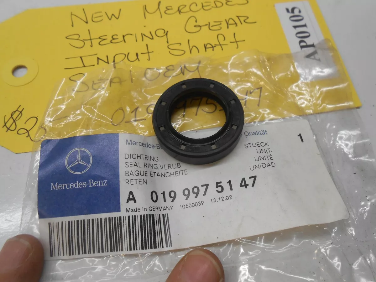 New Mercedes Steering Gear Seal Ring Input Shaft Seal OEM 