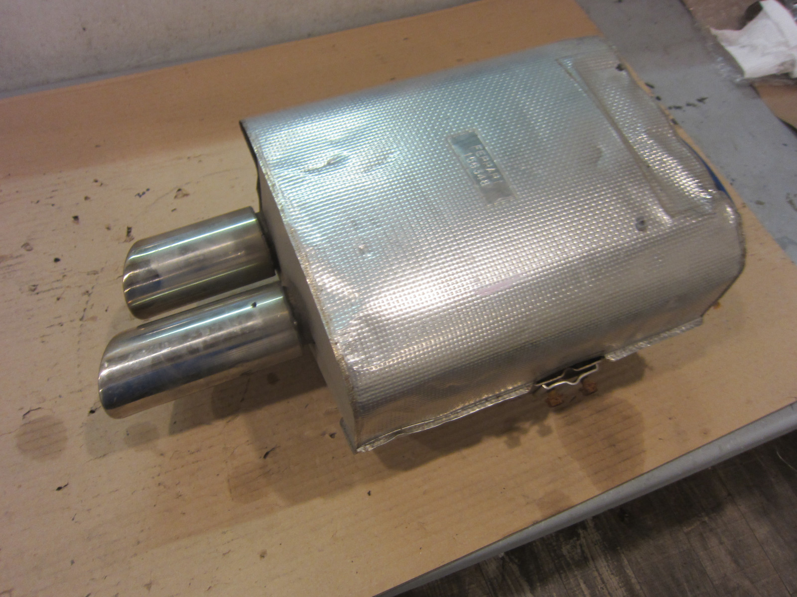 Ferrari 456  - LH Rear Muffler - USED - P/N 156348