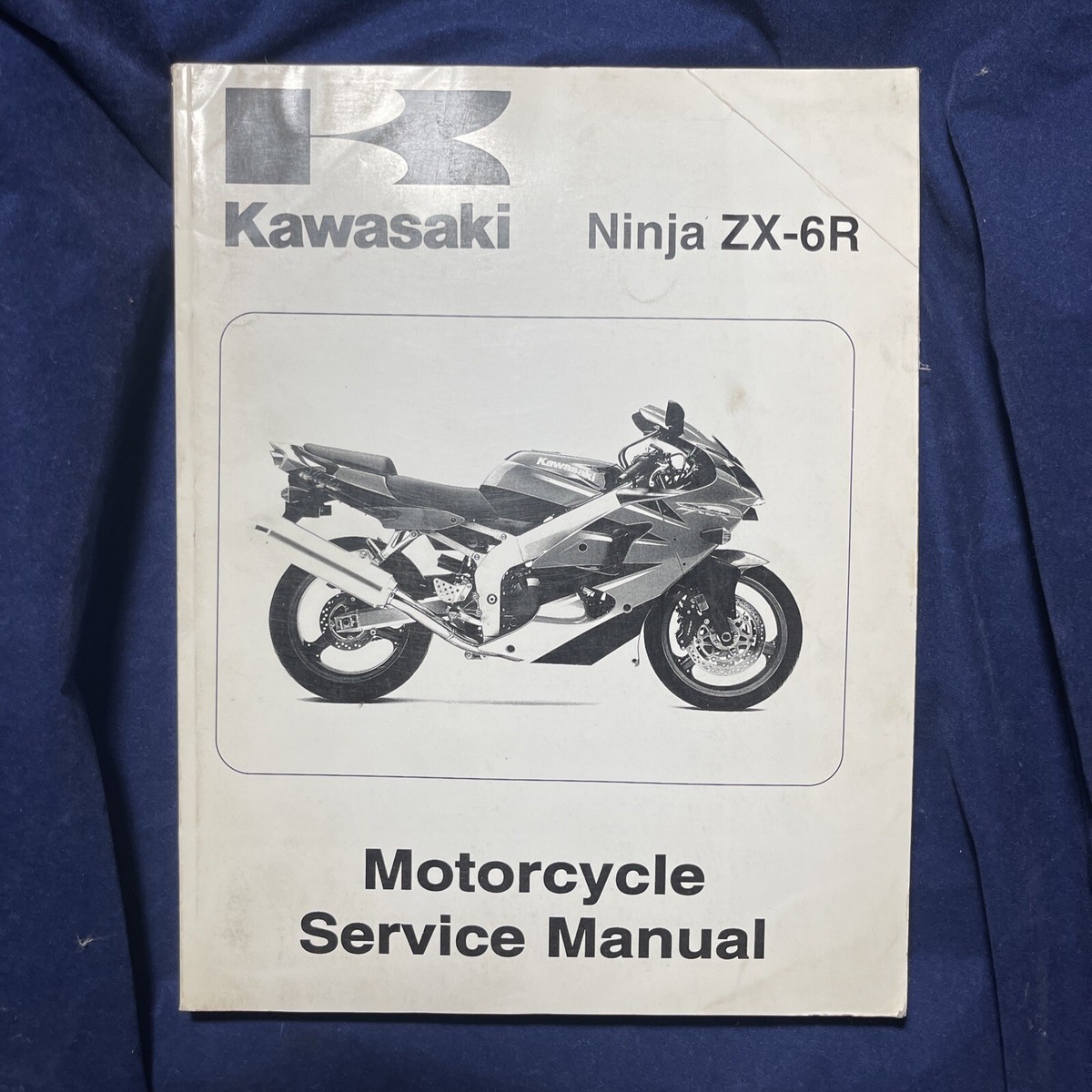 専用ページ KAWASAKI ZX6R ORIGINAL FACTORY SHOP REPAIR MANUAL NEW 99924-1254