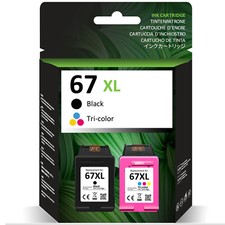 67XL XXL Ink Cartridge for HP Deskjet 2755 4155 4158e 2720e Envy 6010 6055 6020e