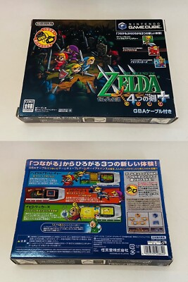 ZENDA 4点セット Nintendo Gamecube The Legend of Zelda The Four Swords w/GBA cable