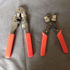 Lot of 3 Compression Crimp Tools