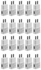 20X 2A USB Home Wall AC Adapter Charger US Plug For Samsung S6 S7 S8 Note LG HTC