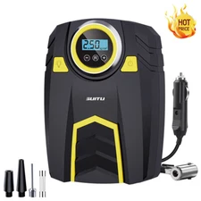 Car Tire Inflator 12V Digital Car Air Pump Compressor Electric Air Pump Portable