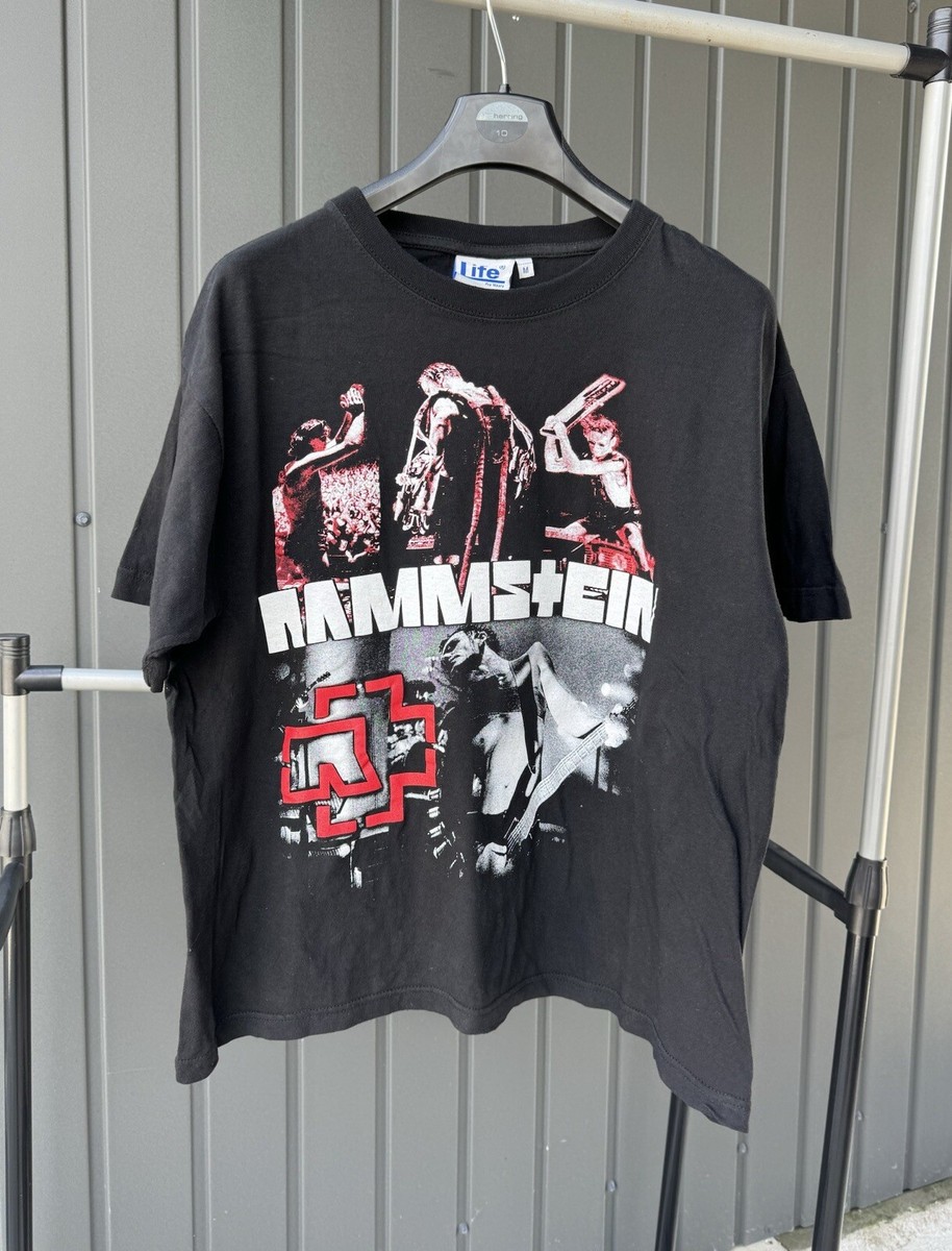 Rammstein Vintage T Shirt Rock Band Tee Lindemann | eBay