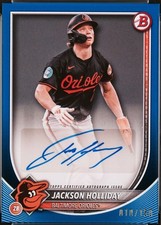 2025 Bowman - Paper Rookies and Veterans Retail Autographs Jackson Holliday #...