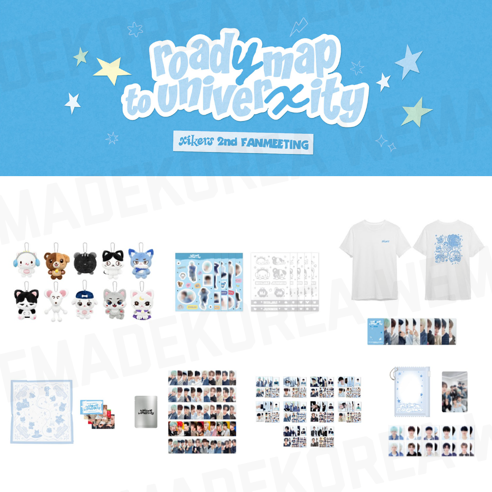 Pre-order xikers 2nd Fanmeeting roadymap to univerxity Official MD