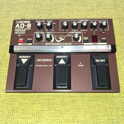 BOSS AD-8 Acoustic Guitar Processor Modeling COSM