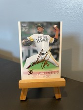 Livan Moinelo 2022 BBM NPB 2nd Version Gold Foil Signature 076/100 Hawks