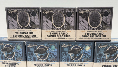 7 pcs. Dr Squatch Soap Thousand Sword Scrub - Game of Thrones