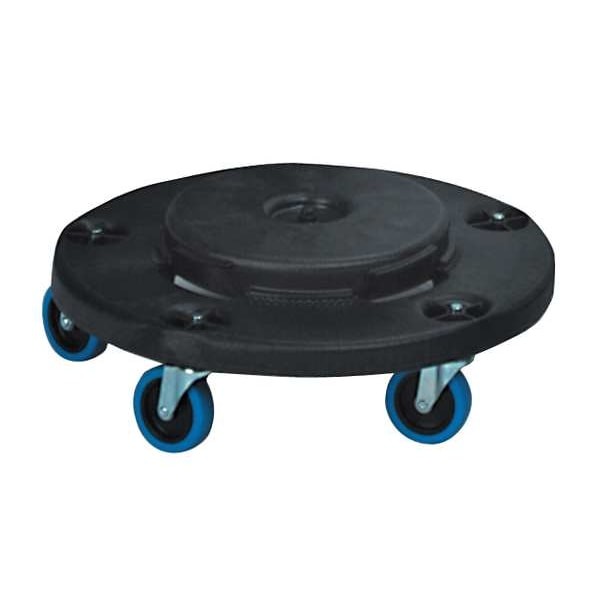 Rubbermaid Commercial Fg264043bla Quiet Container Dolly For Brute 20-55 Gal
