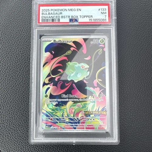 Pokémon Mega Evolution Bulbasaur Promo Card 133/132 2025