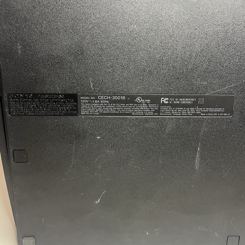 Sony Playstation 3 Slim 320GB Console Only- Black Great Games Download, God Hand - Picture 6 of 23