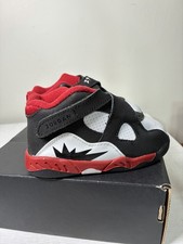 Nike Air Jordan 8 Retro White/Infrared Toddler Size 7C