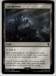 Ash Barrens 374 Commander: Final Fantasy Common