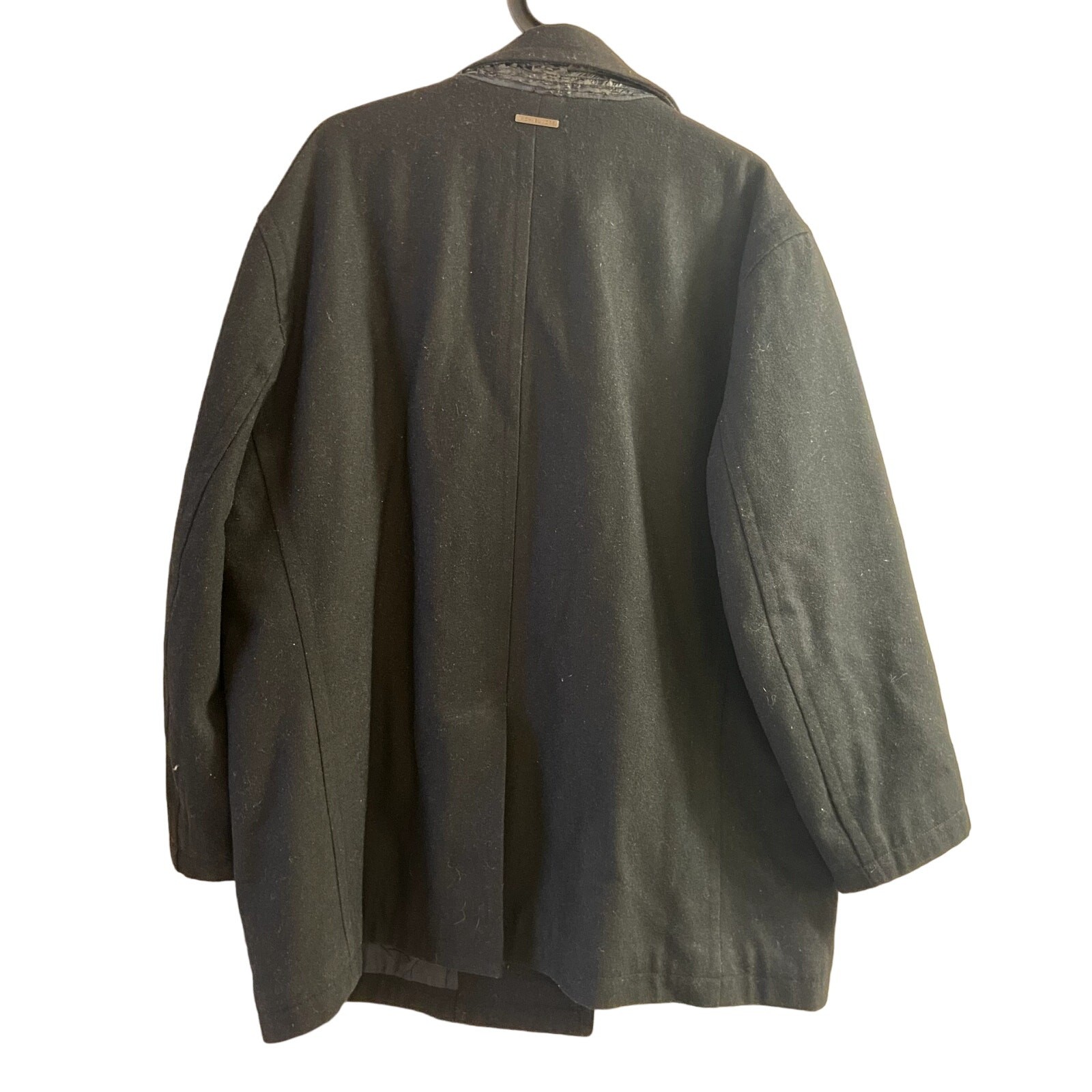 Michael Kors Women's Trenchcoat Wool Blend Size XXL thumbnail 2