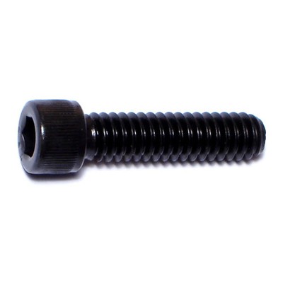 1/4''-20 x 1'' Plain Steel Coarse Thread Socket Cap Screws (10 pcs.)