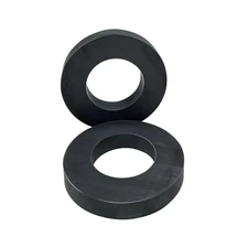 Ferrite Ring Magnet Ceramic Large Round Strong Magnets,OD2.35 x ID1.25" x 0.3...
