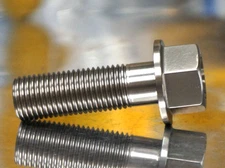 M14x1.5 42mm 47mm Titanium 19mm  HEX Flange Wheel Bolt Screw Fastener