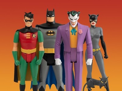 Mezco Batman Die Animierte Serie 5-Punkt Action-Figuren Deluxe Box Set