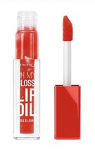 RIMMEL Oh My Gloss! Lip Oil  4.5ml SEALED - Vivid Red - Brand new