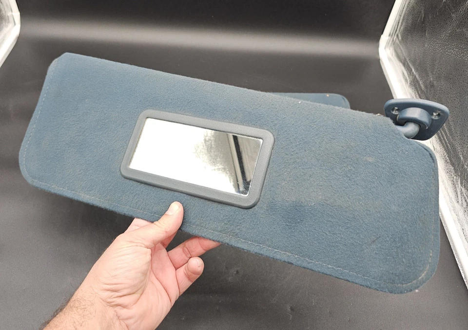 1988 - 1998 Silverado Sierra C1500 K1500 солнцезащитные козырьки синий LH RH пара - Изображение 2 из 4