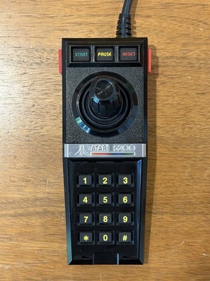 Vintage Atari 5200 Joystick Black Wired Controller Tested Working OEM