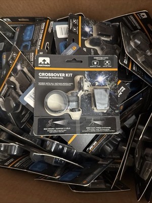 New! Nathan Crossover Kit Bike Mount/Body Clip Black Buy 1 Get 1 Free