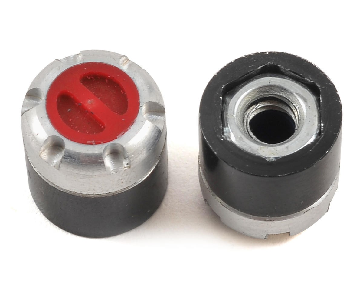 SSD RC Scale Locking Hubs (Red) (2) [SSD00011]
