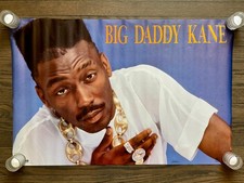 Póster BIG DADDY KANE Vintage Winterland 8059 NUEVO Stock Muerto Enrollado 15