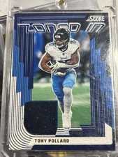 2025 Score - Zoned in Tony Pollard #ZON-4 Jerseys (MEM)