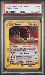 Golem 148/144 Skyridge Crystal Type Holo Secret Rare Pokemon