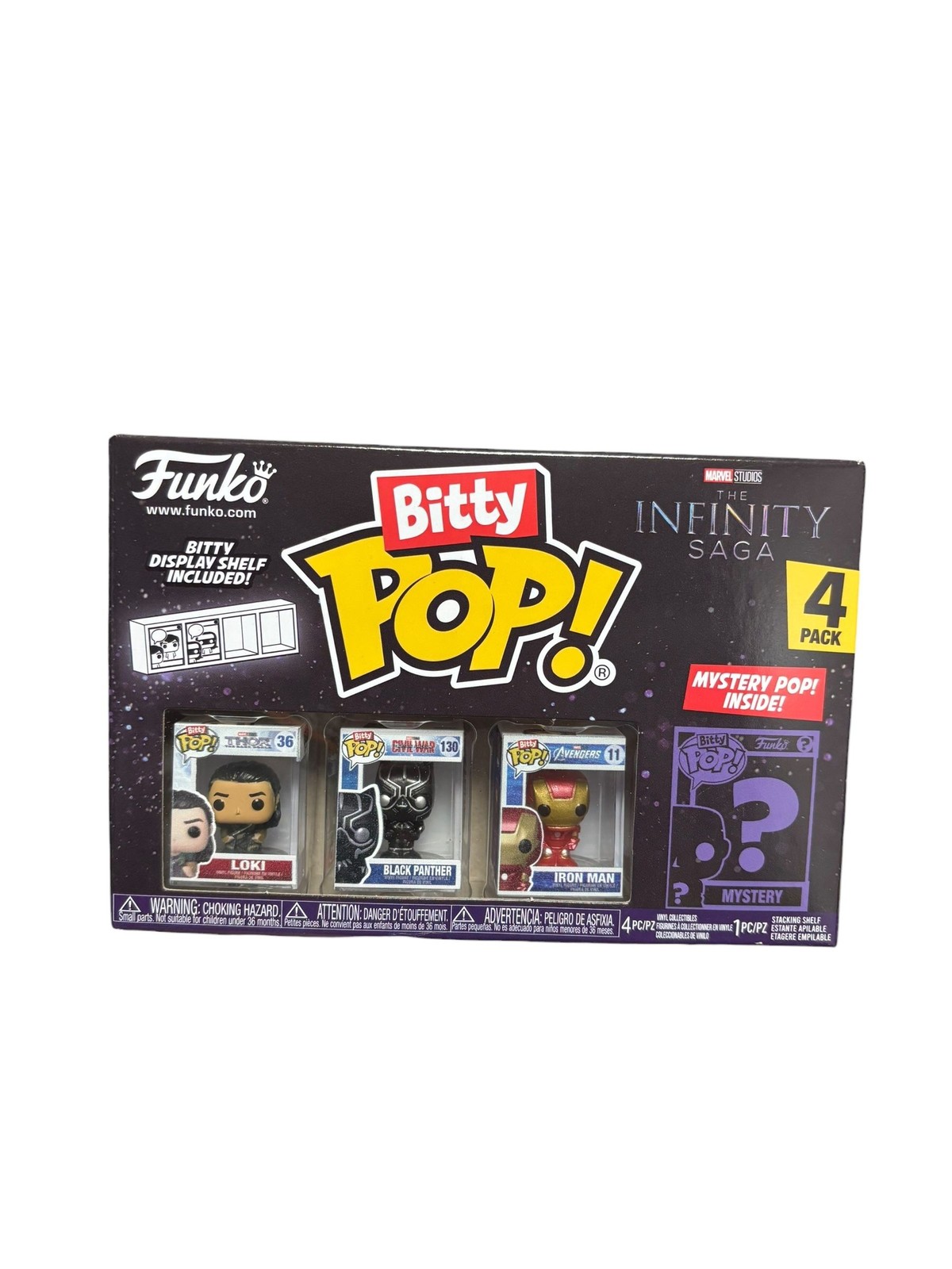 Pack Funko Bitty Pop Marvel Infinity Saga pack 4