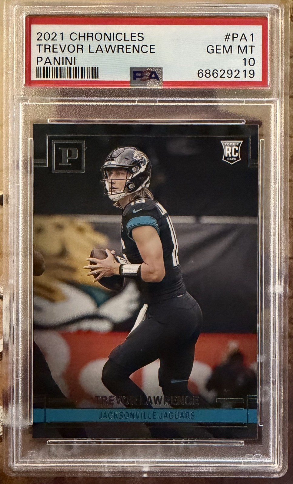 Trevor Lawrence - 2021 Panini Chronicles - #PA-1 (RC) - PSA 10
