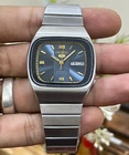 Vintage Seiko 5 Automatic Blue Dail Mens Watch Japan Made 6309