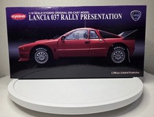 Kyosho Lancia 037 Rally Presentation 1982 1:18 08304R