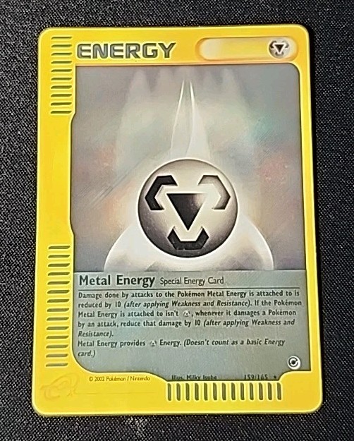Metal Energy Pokemon TCG Expedition Base Set 159/165, Regular