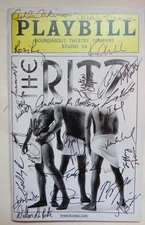 The Ritz Cast Signed Playbill 2007 Rosie Perez